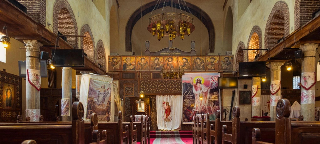 virgin mary church - Coptic Cairo - 1